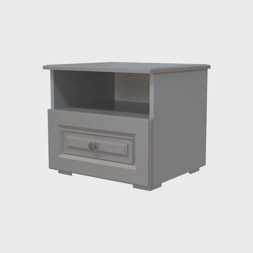 Тумба прикроватная «Олимп», антрацит